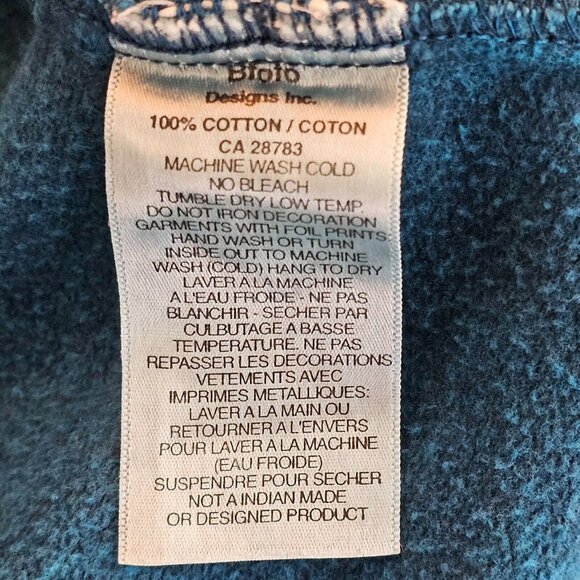 Bfofo Shacket Womens Large Sweatshirt Jacket Acid Wash Cave Art Tribal Southwest - Picture 8 of 10